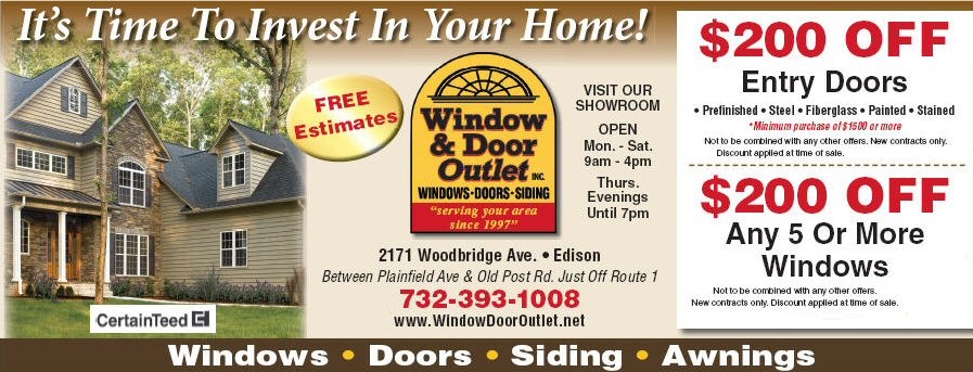 New Jersey Window Door Outlet