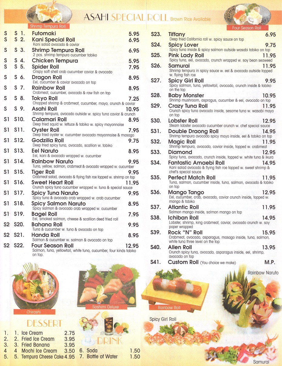 Asahi Sushi NJ