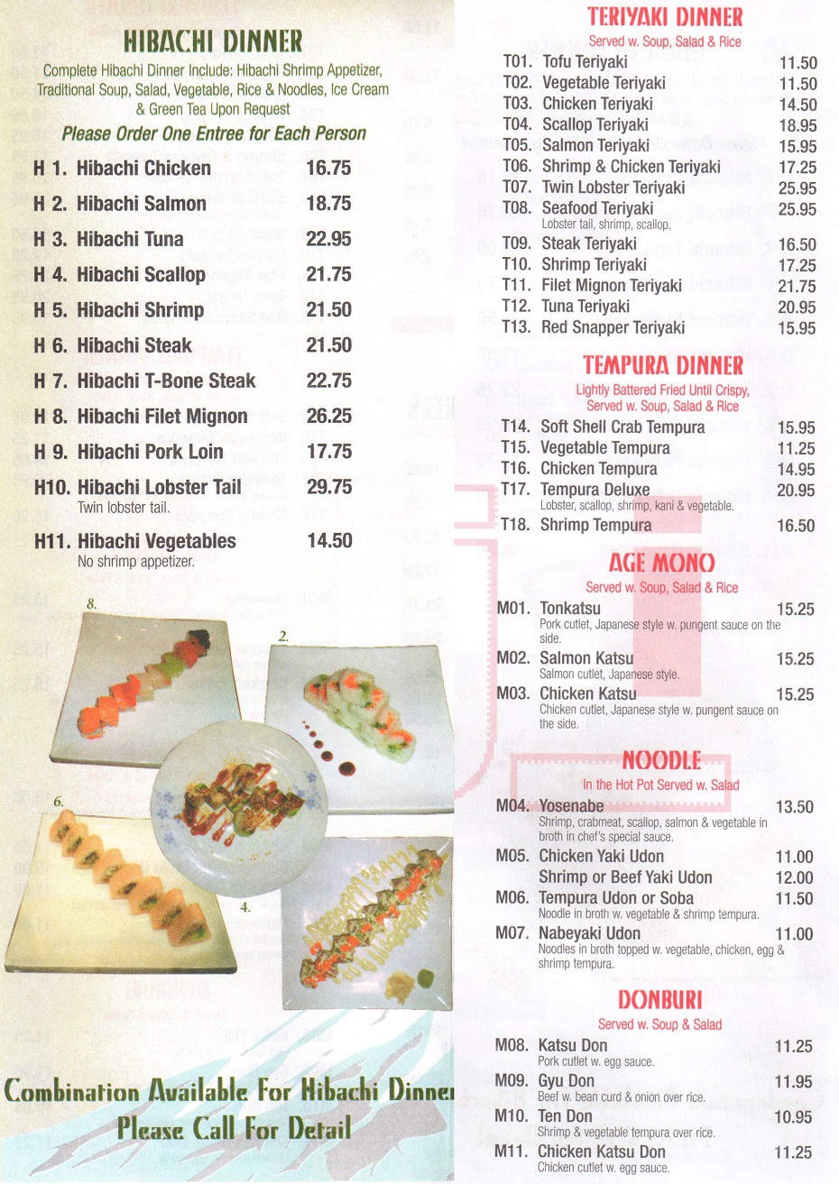 FUJI HIBACHI STEAK HOUSE & SUSHI BAR in Dayton NJ